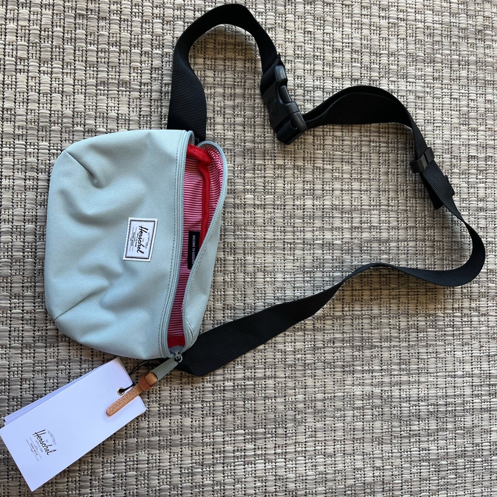 Herschel Fourteen Light Blue Belt Bag